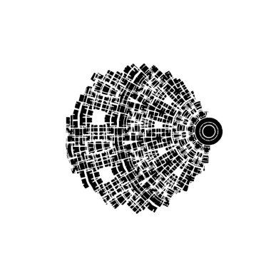 grunge monokrom dokusu arkaplanı. 