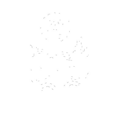 creative black brush stroke on white background 