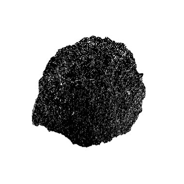 creative black brush stroke on white background 