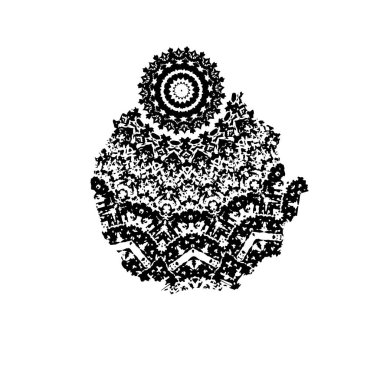 Soyut grunge desen arkaplanı. siyah ve beyaz tonlar.