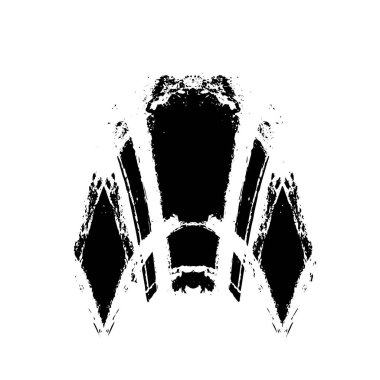 Soyut grunge desen arkaplanı. siyah ve beyaz tonlar.