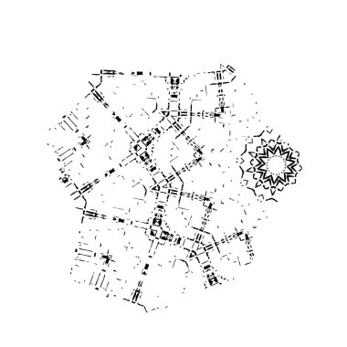 Soyut grunge desen arkaplanı. siyah ve beyaz tonlar.