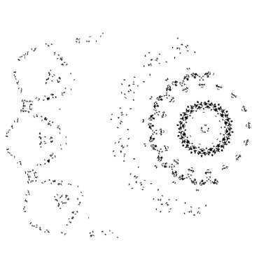 Soyut grunge desen arkaplanı. siyah ve beyaz tonlar.