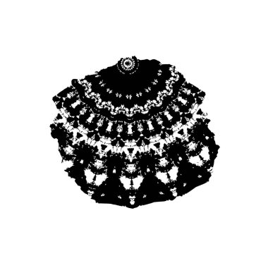 Soyut grunge desen arkaplanı. siyah ve beyaz tonlar.