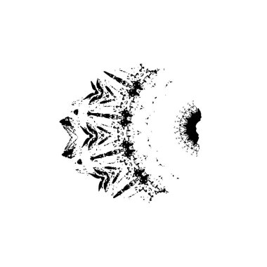 Soyut grunge desen arkaplanı. siyah ve beyaz tonlar.