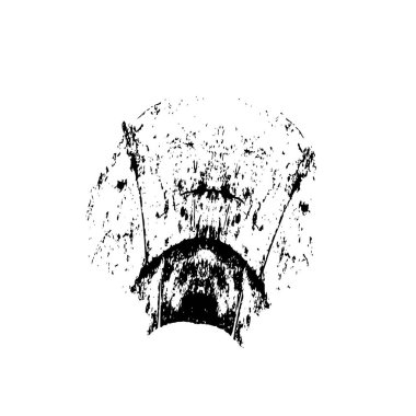 Soyut grunge desen arkaplanı. siyah ve beyaz tonlar.