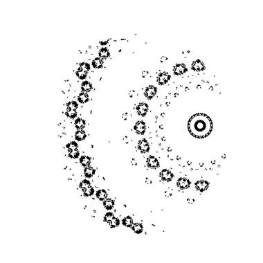 soyut yaratıcı arkaplan, siyah ve beyaz doku   