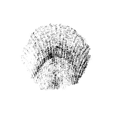 Beyaz arkaplanda soyut grunge mürekkep lekesi