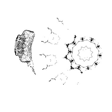 soyut yaratıcı arkaplan, siyah ve beyaz doku   