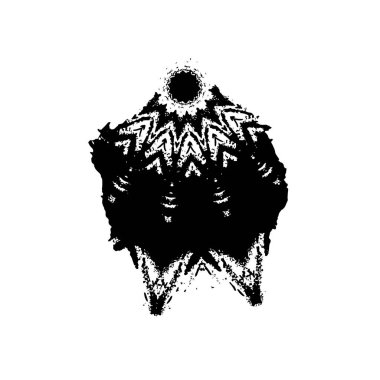 grunge vektörü siyah ve beyaz dokusu