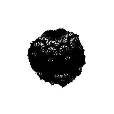 Grunge fırça darbesi, vektör çizim