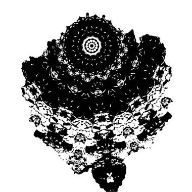 Grunge fırça darbesi, vektör çizim