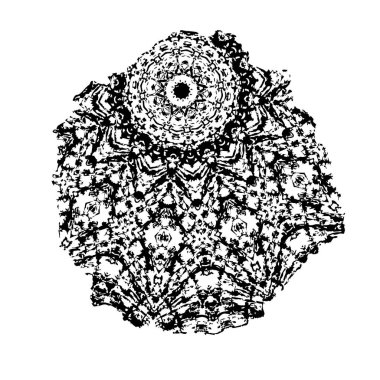 Grunge fırça darbesi, vektör çizim