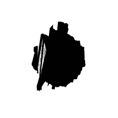 Vektör fırça darbesi. Siyah beyaz arka plan. Elini ver. Mürekkep darbesi. Sıra. Mürekkeple fırçalanmış bir spiralin kenarı.