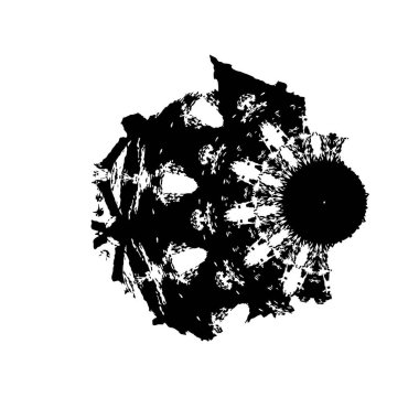 Grunge fırça darbesi, vektör çizim