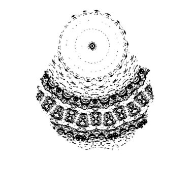 Grunge fırça darbesi, vektör çizim