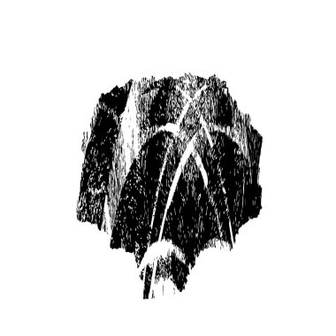 Grunge fırça darbesi, vektör çizim