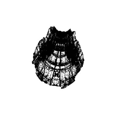 Grunge fırça darbesi, vektör çizim