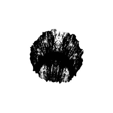 Beyaz arka planda soyut siyah nokta. vektör illüstrasyonu