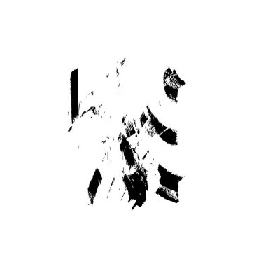 Beyaz arka planda soyut siyah nokta. vektör illüstrasyonu