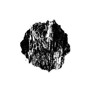 Beyaz arka planda soyut siyah nokta. vektör illüstrasyonu