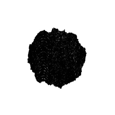 Beyaz arka planda soyut siyah nokta. vektör illüstrasyonu