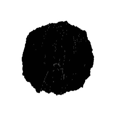 Beyaz arka planda soyut siyah nokta. vektör illüstrasyonu