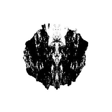 Beyaz arka planda soyut siyah nokta. vektör illüstrasyonu