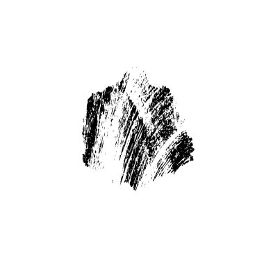 Beyaz arka planda soyut siyah nokta. vektör illüstrasyonu