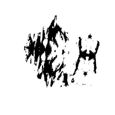 Beyaz arka planda soyut siyah nokta. vektör illüstrasyonu