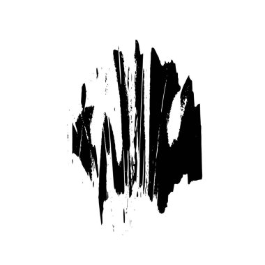 Beyaz arka planda soyut siyah nokta. vektör illüstrasyonu