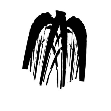 Grunge fırça darbesi, vektör çizim