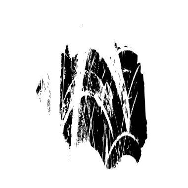 Siyah mürekkep sıçraması. grunge vektör mürekkep çizimi