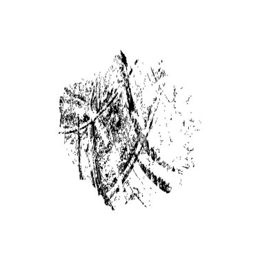 Siyah mürekkep sıçraması. grunge vektör mürekkep çizimi