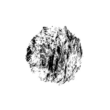 Siyah mürekkep sıçraması. grunge vektör mürekkep çizimi