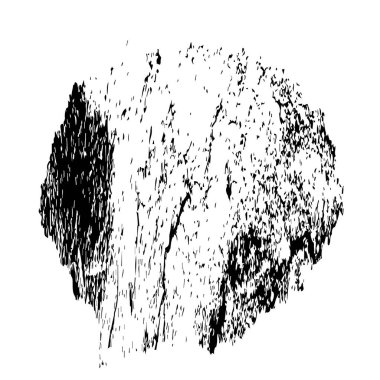 Beyaz arkaplanda soyut grunge lekesi, vektör illüstrasyonu