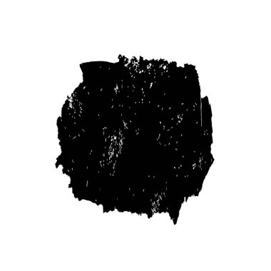 Siyah mürekkep sıçraması. grunge vektör mürekkep çizimi