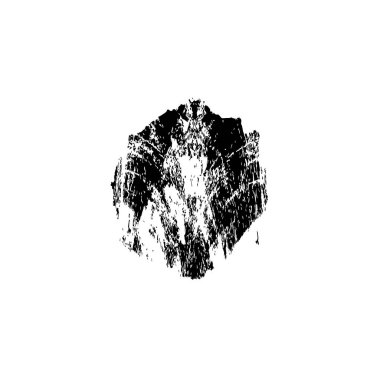 Siyah mürekkep sıçraması. grunge vektör mürekkep çizimi