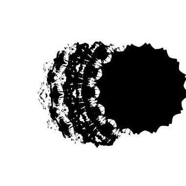 soyut mürekkep fırçası vuruş vektörü