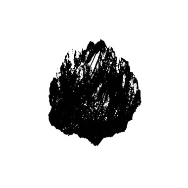 soyut mürekkep fırçası vuruş vektörü