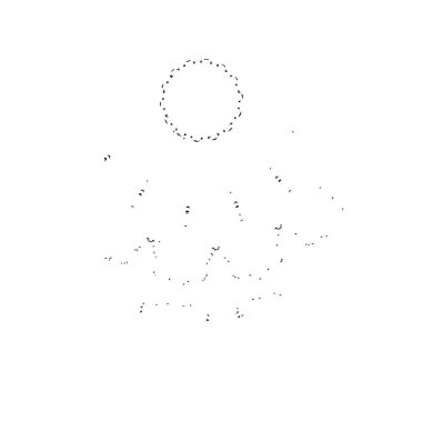 soyut mürekkep fırçası vuruş vektörü