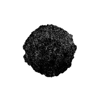 Beyaz arka planda soyut siyah nokta. vektör illüstrasyonu