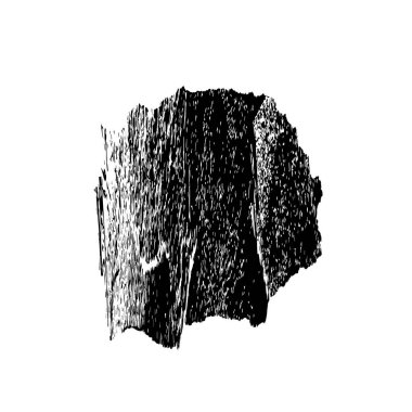 Beyaz arka planda soyut siyah nokta. vektör illüstrasyonu