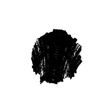 Beyaz arka planda soyut siyah nokta. vektör illüstrasyonu