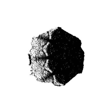 Beyaz arka planda soyut siyah nokta. vektör illüstrasyonu