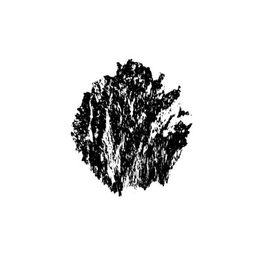 Beyaz arka planda soyut siyah nokta. vektör illüstrasyonu