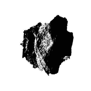 Beyaz arka planda soyut siyah nokta. vektör illüstrasyonu