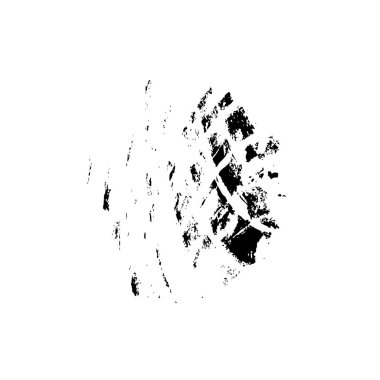 Beyaz arka planda soyut siyah nokta. vektör illüstrasyonu