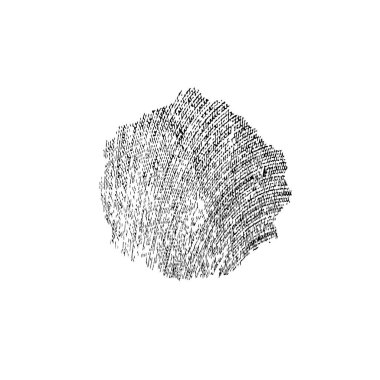 Beyaz arka planda soyut siyah nokta. vektör illüstrasyonu