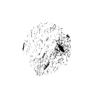 Beyaz arka planda soyut siyah nokta. vektör illüstrasyonu